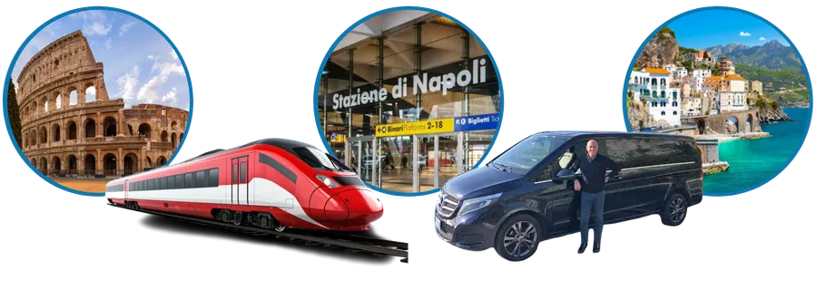 Visit Amalfi Coast and Pompeii from Rome image
